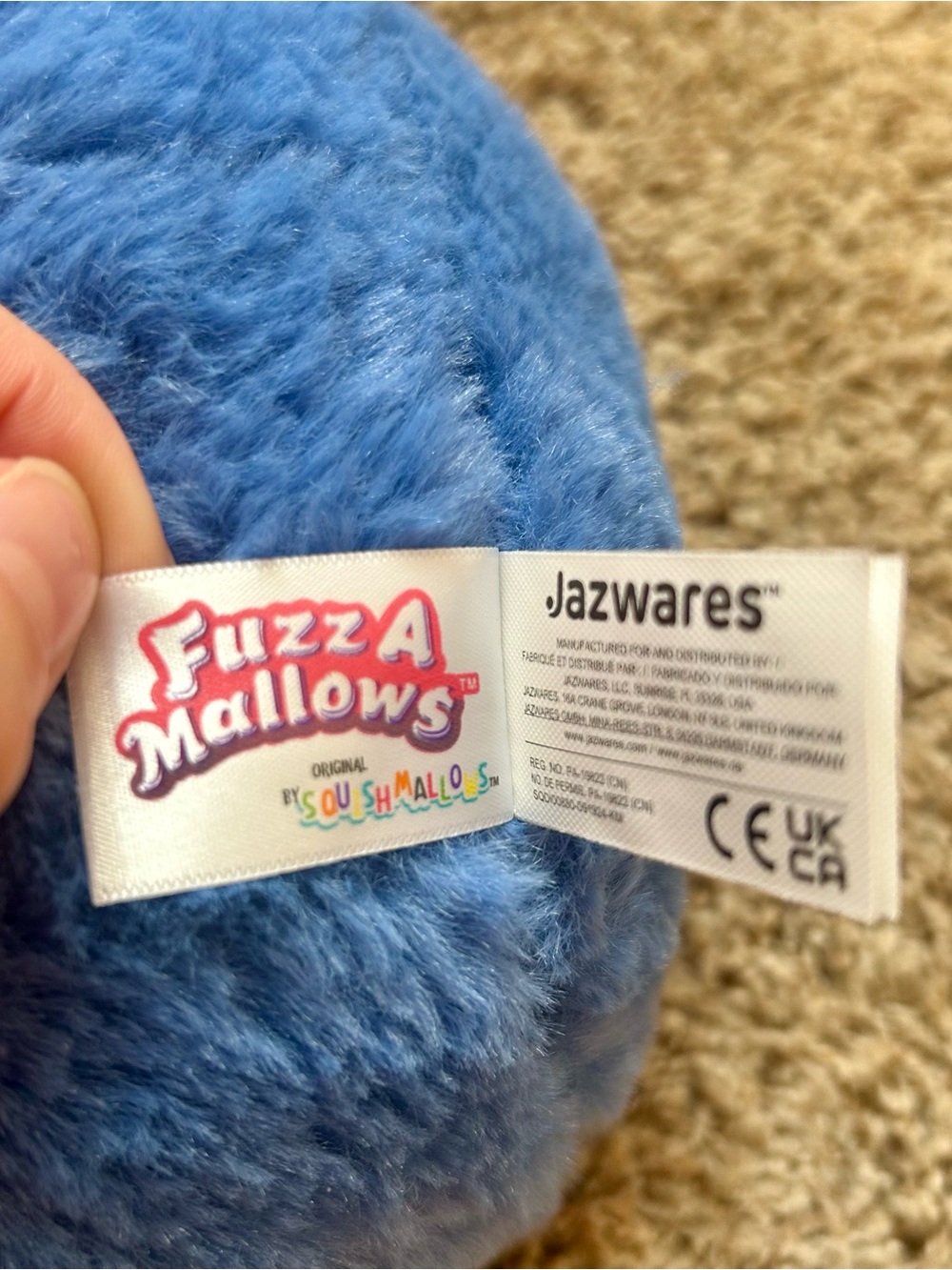 Disney “Fuzz A Mallows” Stitch Squishmallow - Picture 4 of 4